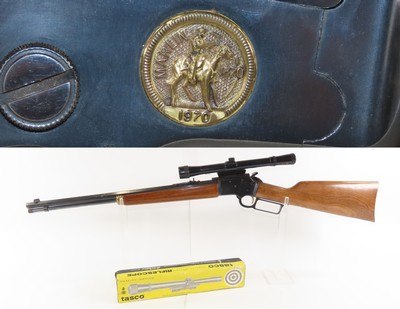 c1970 MARLIN M39 CENTURY EDITION Lever Action .22 C&R Rifle w/ SCOPEMarlin’s 100 YEAR ANNIVERSARY LIMITED EDITION Rifle - Image 1 of 22