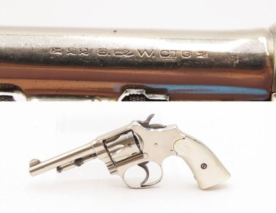 SMITH & WESSON Double Action LADYSMITH .22 RF SELF DEFENSE Revolver C&RROARING TWENTIES! 1 of 12,200 Made Circa 1920 - Image 1 of 17