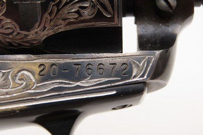 ENGRAVED Ruger SINGLE SIX Single Action THREE SCREW FRAME 1970 Revolver C&R Predecessor to the “NEW MODEL” Single Six - Image 16 of 19