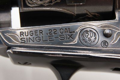 ENGRAVED Ruger SINGLE SIX Single Action THREE SCREW FRAME 1970 Revolver C&R Predecessor to the “NEW MODEL” Single Six - Image 7 of 19