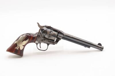 ENGRAVED Ruger SINGLE SIX Single Action THREE SCREW FRAME 1970 Revolver C&R Predecessor to the “NEW MODEL” Single Six - Image 17 of 19