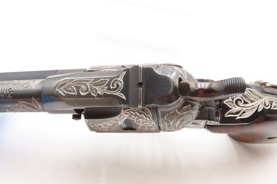 ENGRAVED Ruger SINGLE SIX Single Action THREE SCREW FRAME 1970 Revolver C&R Predecessor to the “NEW MODEL” Single Six - Image 9 of 19