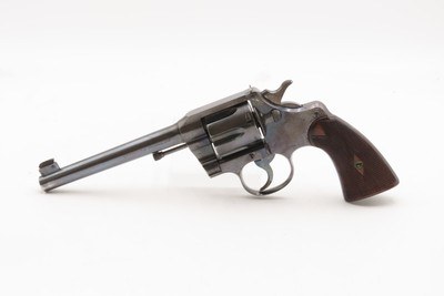 1950 mfr COLT OFFICER’S MODEL Double Action TARGET .38 Special Revolver C&R Post-World War II Refined for Match Shooting - Image 2 of 18