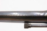 1950 mfr COLT OFFICER’S MODEL Double Action TARGET .38 Special Revolver C&R Post-World War II Refined for Match Shooting - Image 6 of 18