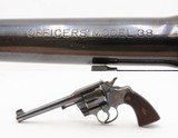 1950 mfr COLT OFFICER’S MODEL Double Action TARGET .38 Special Revolver C&R Post-World War II Refined for Match Shooting - Image 1 of 18