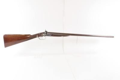 NICELY ENGRAVED Antique CHARLES LANCASTER Double Barrel PERCUSSION ShotgunLONDON MADE Side by Side HUNTING/SPORTING Gun - Image 18 of 23