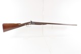 NICELY ENGRAVED Antique CHARLES LANCASTER Double Barrel PERCUSSION ShotgunLONDON MADE Side by Side HUNTING/SPORTING Gun - Image 18 of 23