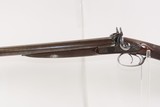 NICELY ENGRAVED Antique CHARLES LANCASTER Double Barrel PERCUSSION ShotgunLONDON MADE Side by Side HUNTING/SPORTING Gun - Image 4 of 23