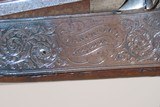 NICELY ENGRAVED Antique CHARLES LANCASTER Double Barrel PERCUSSION ShotgunLONDON MADE Side by Side HUNTING/SPORTING Gun - Image 6 of 23