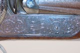 NICELY ENGRAVED Antique CHARLES LANCASTER Double Barrel PERCUSSION ShotgunLONDON MADE Side by Side HUNTING/SPORTING Gun - Image 17 of 23