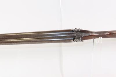 NICELY ENGRAVED Antique CHARLES LANCASTER Double Barrel PERCUSSION ShotgunLONDON MADE Side by Side HUNTING/SPORTING Gun - Image 15 of 23