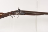 NICELY ENGRAVED Antique CHARLES LANCASTER Double Barrel PERCUSSION ShotgunLONDON MADE Side by Side HUNTING/SPORTING Gun - Image 20 of 23