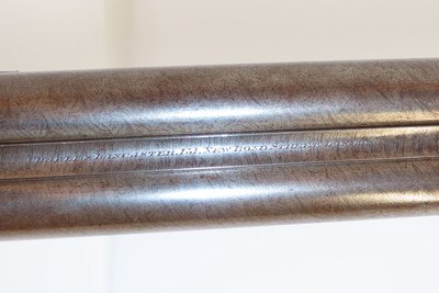 NICELY ENGRAVED Antique CHARLES LANCASTER Double Barrel PERCUSSION ShotgunLONDON MADE Side by Side HUNTING/SPORTING Gun - Image 13 of 23