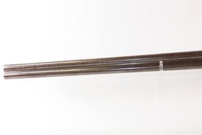 NICELY ENGRAVED Antique CHARLES LANCASTER Double Barrel PERCUSSION ShotgunLONDON MADE Side by Side HUNTING/SPORTING Gun - Image 12 of 23