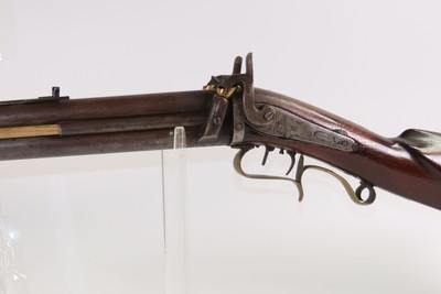 Monroe, Wisconsin GEORGE SPANGLER O/U RIFLE-SHOTGUN .40 / 12 Gauge AntiqueCombination Gun Unique to Northern US! - Image 1 of 19