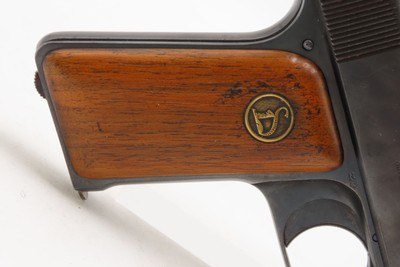 Post-WW I Deutsche Werke ORTGIES 7.65x17mm Hammerless C&R Pistol EVA BRAUNType Pistol Given to His Mistress by the Führer - Image 19 of 21