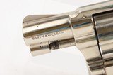 Smith & Wesson M36 .38 Special SELF DEFENSE CONCEAL/CARRY Revolver 1979-80NICKEL FINISH S&W with 2” Barrel & CHECKERED GRIPS - Image 5 of 18