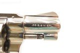Smith & Wesson M36 .38 Special SELF DEFENSE CONCEAL/CARRY Revolver 1979-80NICKEL FINISH S&W with 2” Barrel & CHECKERED GRIPS - Image 13 of 18