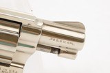 Smith & Wesson M36 .38 Special SELF DEFENSE CONCEAL/CARRY Revolver 1979-80NICKEL FINISH S&W with 2” Barrel & CHECKERED GRIPS - Image 18 of 18