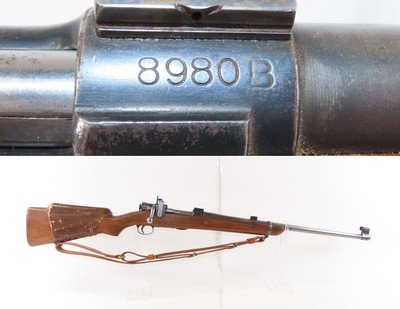 Scarce U.S. SPRINGFIELD M2 Model .22 RF C&R TRAINING Rifle w/SLING & RISERINTERWAR / World War II Era “PRACTICE” Rifle - Image 1 of 20