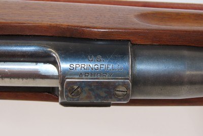 Scarce U.S. SPRINGFIELD M2 Model .22 RF C&R TRAINING Rifle w/SLING & RISERINTERWAR / World War II Era “PRACTICE” Rifle - Image 11 of 20