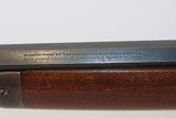 Classic 1911 WINCHESTER M1894 .30 WCF Lever Action C&R DEER HUNTING RiflePre-WWI Era REPEATING RIFLE w/ Half Octagon Barrel - Image 8 of 21