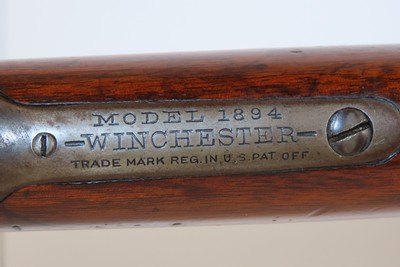 Classic 1911 WINCHESTER M1894 .30 WCF Lever Action C&R DEER HUNTING RiflePre-WWI Era REPEATING RIFLE w/ Half Octagon Barrel - Image 12 of 21