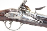 BRACE of BRASS & SILVER INLAID Antique OTTOMAN Flintlock HOLSTER Pistols“M.A. GIVRATI” Marked Mid to Late 1700s Pistols - Image 20 of 25