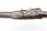 BRACE of BRASS & SILVER INLAID Antique OTTOMAN Flintlock HOLSTER Pistols“M.A. GIVRATI” Marked Mid to Late 1700s Pistols - Image 15 of 25