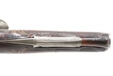 BRACE of BRASS & SILVER INLAID Antique OTTOMAN Flintlock HOLSTER Pistols“M.A. GIVRATI” Marked Mid to Late 1700s Pistols - Image 19 of 25