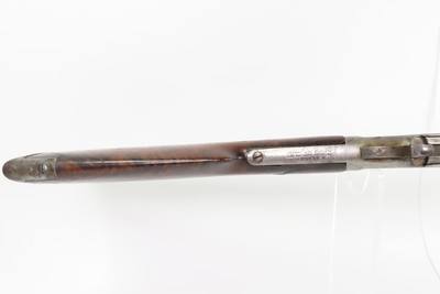 Antique WHITNEY-BURGESS-MORSE .45-70 Govt Octagonal Barrel SERPENTINE Lever RARE, 1 of 3,000; Fancy Walnut - Image 10 of 19