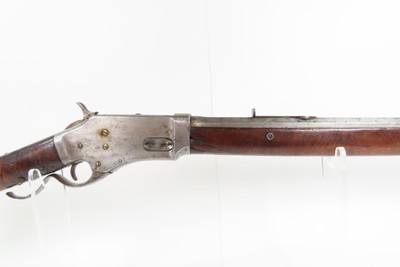 Antique WHITNEY-BURGESS-MORSE .45-70 Govt Octagonal Barrel SERPENTINE Lever RARE, 1 of 3,000; Fancy Walnut - Image 1 of 19