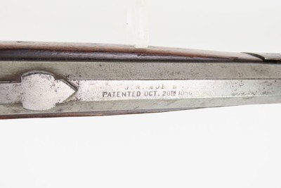 Antique WHITNEY-BURGESS-MORSE .45-70 Govt Octagonal Barrel SERPENTINE Lever RARE, 1 of 3,000; Fancy Walnut - Image 11 of 19