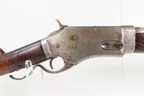 Antique WHITNEY-BURGESS-MORSE .45-70 Govt Octagonal Barrel SERPENTINE Lever RARE, 1 of 3,000; Fancy Walnut - Image 4 of 19
