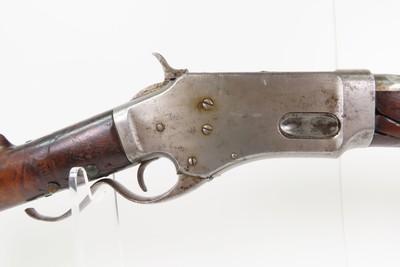 Antique WHITNEY-BURGESS-MORSE .45-70 Govt Octagonal Barrel SERPENTINE Lever RARE, 1 of 3,000; Fancy Walnut - Image 4 of 19