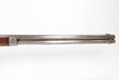 Antique WHITNEY-BURGESS-MORSE .45-70 Govt Octagonal Barrel SERPENTINE Lever RARE, 1 of 3,000; Fancy Walnut - Image 2 of 19