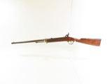 European CIVIL WAR Dated Antique “A.E.” Marked RIFLED Percussion CARBINE 1863 Dated PERCUSSION .58 Caliber Carbine - Image 15 of 20