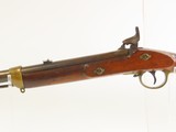 European CIVIL WAR Dated Antique “A.E.” Marked RIFLED Percussion CARBINE 1863 Dated PERCUSSION .58 Caliber Carbine - Image 17 of 20
