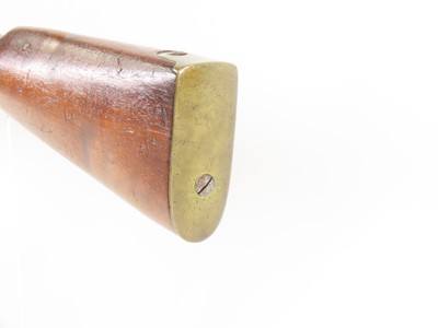 European CIVIL WAR Dated Antique “A.E.” Marked RIFLED Percussion CARBINE 1863 Dated PERCUSSION .58 Caliber Carbine - Image 20 of 20