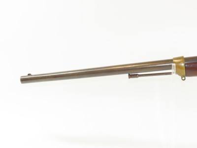 European CIVIL WAR Dated Antique “A.E.” Marked RIFLED Percussion CARBINE 1863 Dated PERCUSSION .58 Caliber Carbine - Image 18 of 20