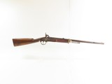European CIVIL WAR Dated Antique “A.E.” Marked RIFLED Percussion CARBINE 1863 Dated PERCUSSION .58 Caliber Carbine - Image 2 of 20