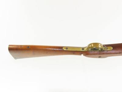 European CIVIL WAR Dated Antique “A.E.” Marked RIFLED Percussion CARBINE 1863 Dated PERCUSSION .58 Caliber Carbine - Image 7 of 20