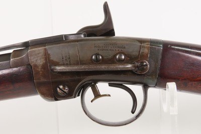CIVIL WAR Antique U.S. POULTNEY & TRIMBLE Smith’s Patent Cavalry SR Carbine Made 1861-62 by the AMERICAN MACHINE WORKS - Image 20 of 23
