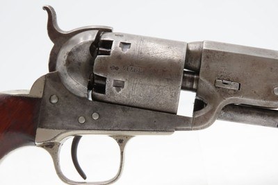 CRIMEAN WAR Antique COLT LONDON Model 1851 NAVY .36 PERCUSSION RevolverBRITISH PROOFED with LONDON BARREL ADDRESS - Image 4 of 19