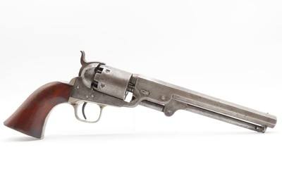 CRIMEAN WAR Antique COLT LONDON Model 1851 NAVY .36 PERCUSSION RevolverBRITISH PROOFED with LONDON BARREL ADDRESS - Image 2 of 19