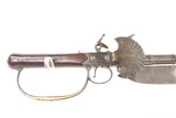 LONDON Antique CHARLES GRIERSON Silver Hilted Flintlock SWORD PISTOL .45Gunmaker to His Majesty KING GEORGE III - Image 5 of 15