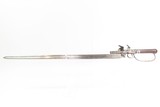 LONDON Antique CHARLES GRIERSON Silver Hilted Flintlock SWORD PISTOL .45Gunmaker to His Majesty KING GEORGE III - Image 7 of 15