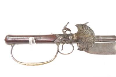 LONDON Antique CHARLES GRIERSON Silver Hilted Flintlock SWORD PISTOL .45Gunmaker to His Majesty KING GEORGE III - Image 5 of 15
