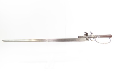 LONDON Antique CHARLES GRIERSON Silver Hilted Flintlock SWORD PISTOL .45Gunmaker to His Majesty KING GEORGE III - Image 7 of 15
