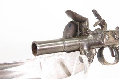 LONDON Antique CHARLES GRIERSON Silver Hilted Flintlock SWORD PISTOL .45Gunmaker to His Majesty KING GEORGE III - Image 11 of 15